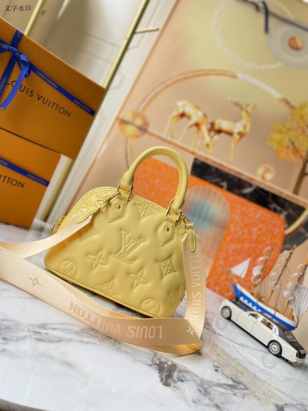 1:1 Replica Louis Vuitton LV Alma BB Bubblegram Leather Luxury Bag For Women M59821 - 9.6in/25cm