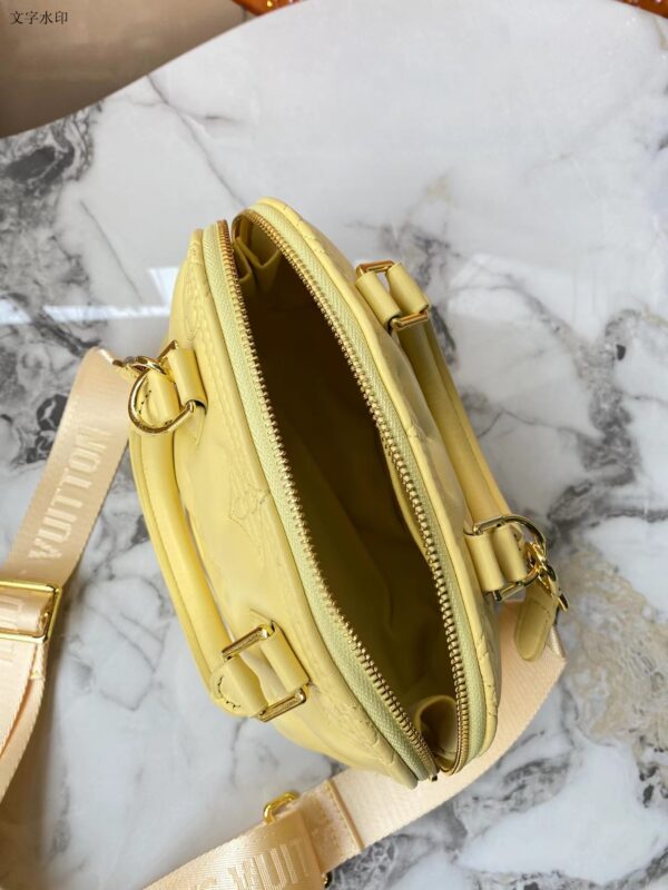 1:1 Replica Louis Vuitton LV Alma BB Bubblegram Leather Luxury Bag For Women M59821 - 9.6in/25cm