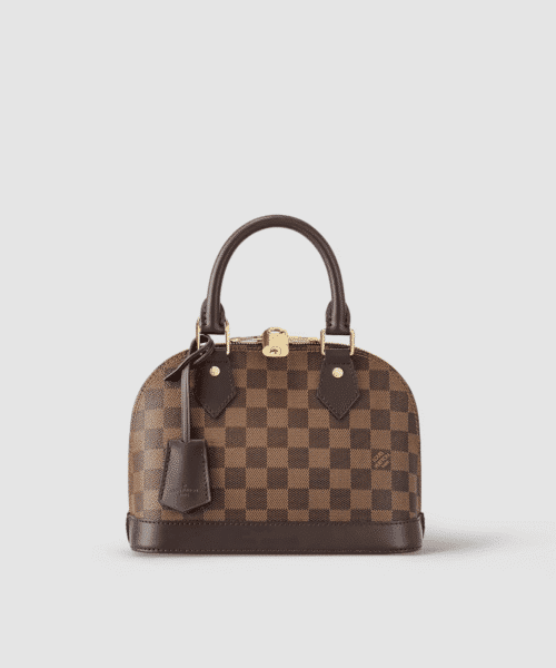 1:1 Replica Louis Vuitton LV Alma BB Damier Ebene Canvas Exclusive For Women N41221 - 9.3in/ 23.5cm