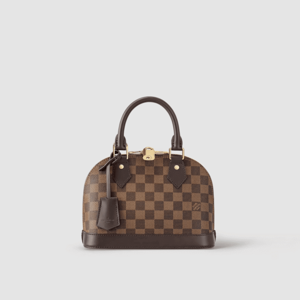 1:1 Replica Louis Vuitton LV Alma BB Damier Ebene Canvas Exclusive For Women N41221 - 9.3in/ 23.5cm