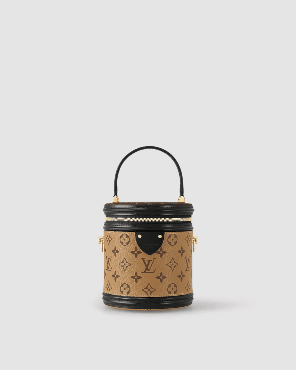 1:1 Replica Louis Vuitton LV Cannes Monogram Reverse Canvas Luxury Bag For Women M43986 -  5.9in/15cm