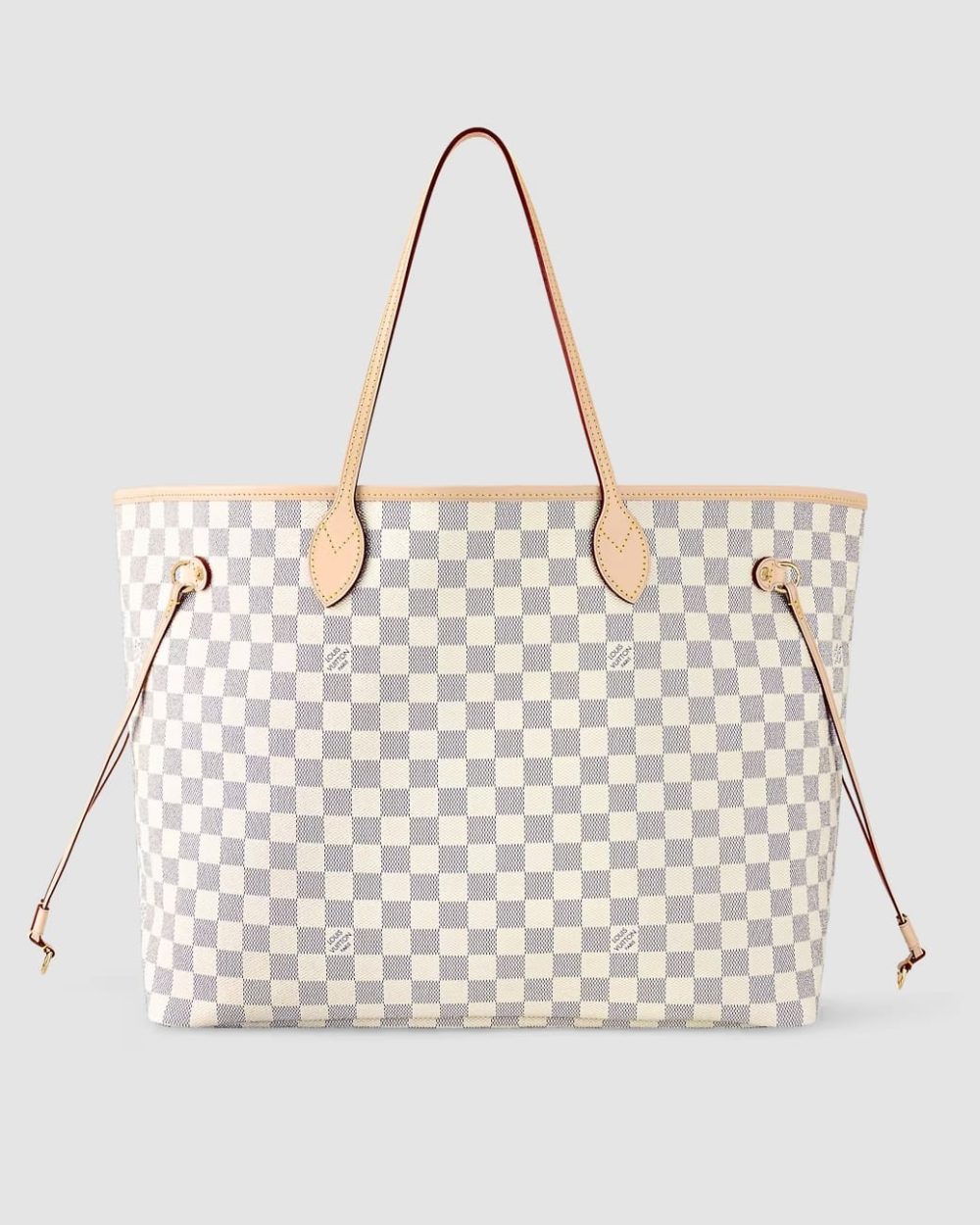 1:1 Replica Louis Vuitton LV Neverfull GM Damier Azur Canvas Luxury Bag For Women N41604 - 15.4in/39cm