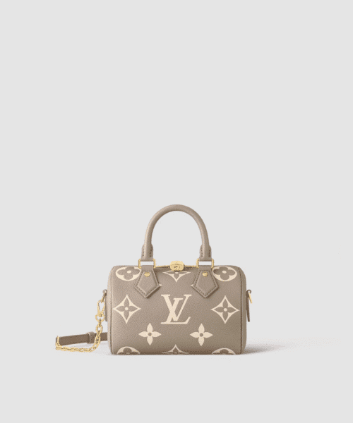 1:1 Replica Louis Vuitton LV Speedy Bandouliere 20 Beige M46575 Luxury Bag For Women‎ 8.1in/20.6cm