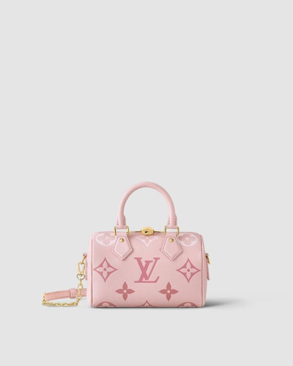 1:1 Replica Louis Vuitton LV Speedy Bandoulière 20 Monogram Empreinte Leather For Women M46518- 8.1 Inches/ 20.5 Cm