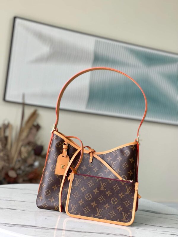 1:1 Replica Louis Vuitton LV CarryAll PM Monogram Canvas Essential Bag For Women M46203 - 11.4 Inches/ 28.9 Cm