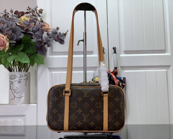 1:1 Replica Louis Vuitton LV Cité Bag Brown 26cm/ 10.2 in