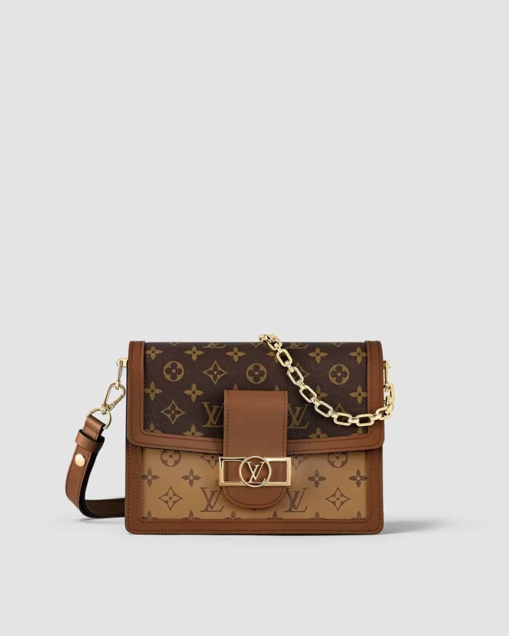 1:1 Replica Louis Vuitton LV Dauphine MM other Monogram Canvas Luxury Bag For Women M45958 - 25cm