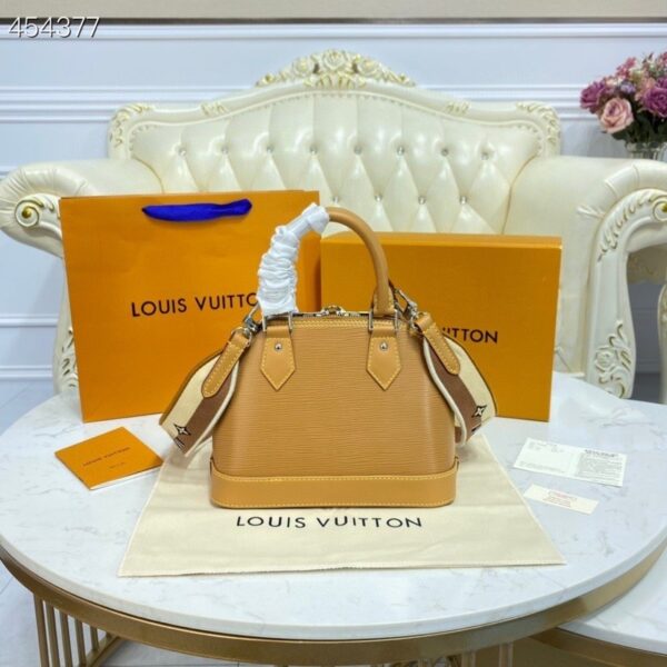 1:1 Replica Louis Vuitton LV Alma BB Epi Leather Unique Bag For Women M59358 -  9.3in/23.5cm