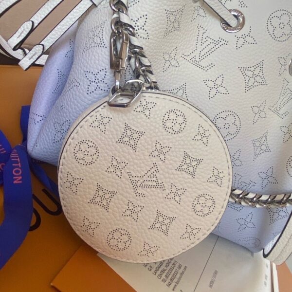 1:1 Replica Louis Vuitton LV Bella Bucket Bag Light Blue Luxury Bag For Women M57856 - 7.5in/19cm