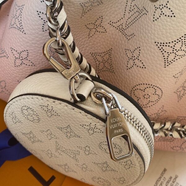 1:1 Replica Louis Vuitton LV Bella Mahina Bucket Bag Pink Luxury Bag For Women M57855 - 7.5in/19cm