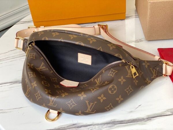 1:1 Replica Louis Vuitton LV Bumbag Monogram Canvas Brown Luxury Bag For Women - 37cm