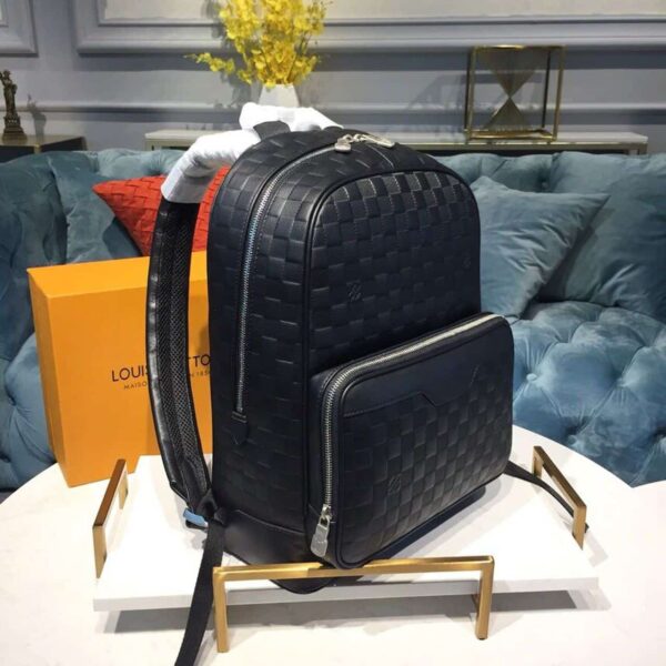 1:1 Replica Louis Vuitton LV Campus Backpack Damier InfiniUnique Bag For Men N40306 - 39cm