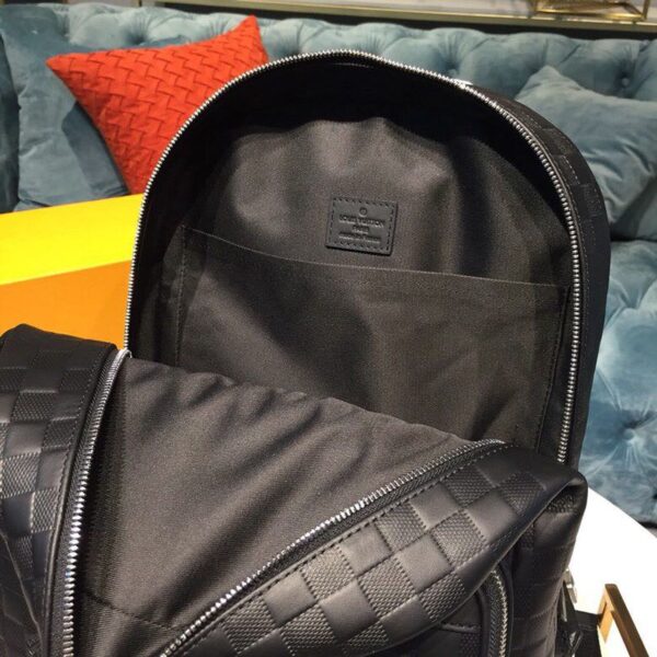 1:1 Replica Louis Vuitton LV Campus Backpack Damier InfiniUnique Bag For Men N40306 - 39cm
