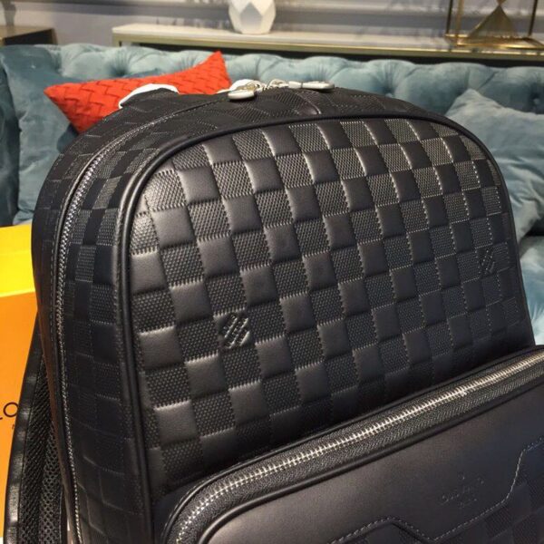 1:1 Replica Louis Vuitton LV Campus Backpack Damier InfiniUnique Bag For Men N40306 - 39cm