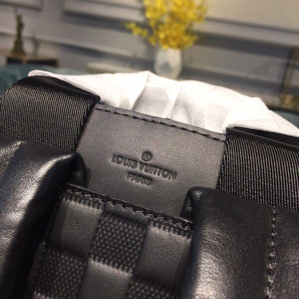 1:1 Replica Louis Vuitton LV Campus Backpack Damier InfiniUnique Bag For Men N40306 - 39cm