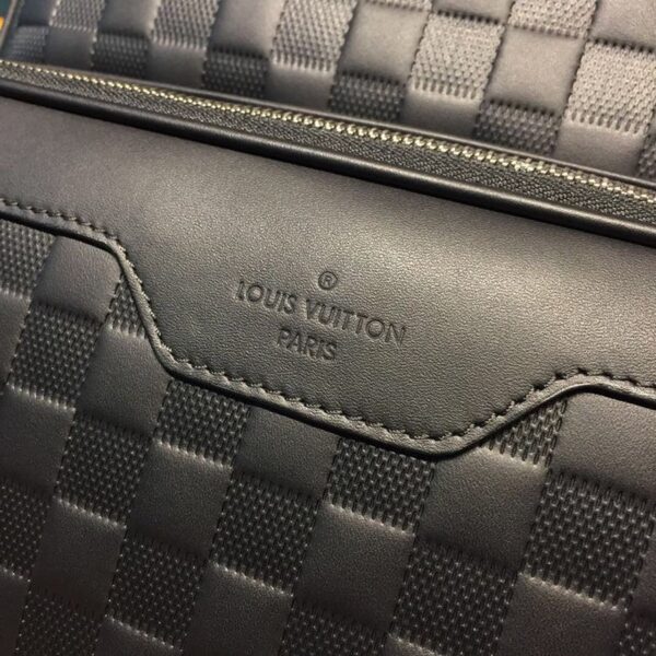 1:1 Replica Louis Vuitton LV Campus Backpack Damier InfiniUnique Bag For Men N40306 - 39cm
