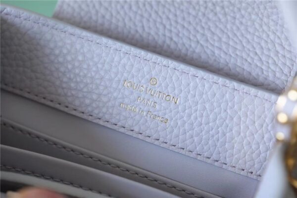 1:1 Replica Louis Vuitton LV Capucines Mini Taurillon Light Blue Luxury Bag For Women - 21cm/8.3in