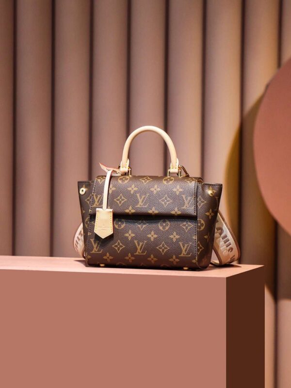 1:1 Replica Louis Vuitton LV Cluny Mini Brown Essential Bag For Women M46055 - 20cm / 7.9in