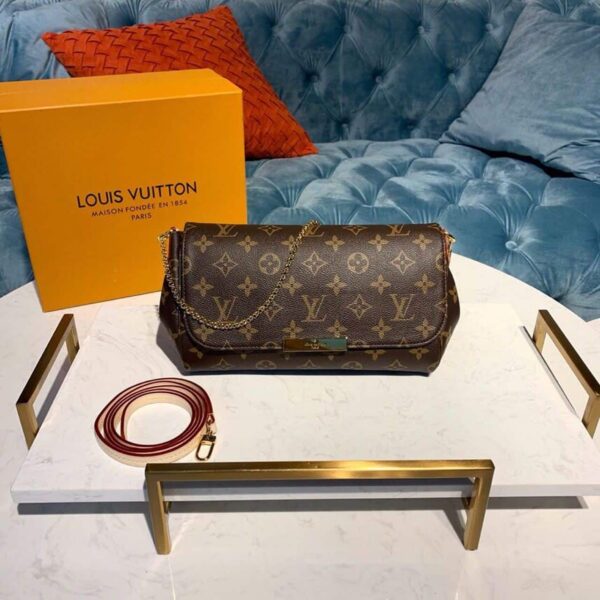 1:1 Replica Louis Vuitton LV Favorite PM Monogram Canvas Luxury Bag For Women M40717 -  10.2in/26cm