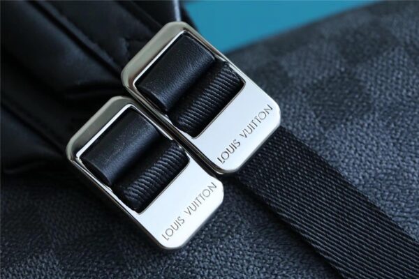 1:1 Replica Louis Vuitton LV Josh Backpack Damier Graphite Canvas Unique Bag For Men N40365 - 40cm