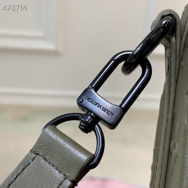 1:1 Replica Louis Vuitton LV Keepall XS Monogram Seal Khaki Unique Bag For Men M57961 - 8.3in/21cm