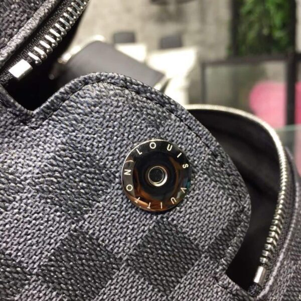 1:1 Replica Louis Vuitton LV King Size Toiletry Damier Graphite Canvas Luxury Bag For Women - 11in/28cm