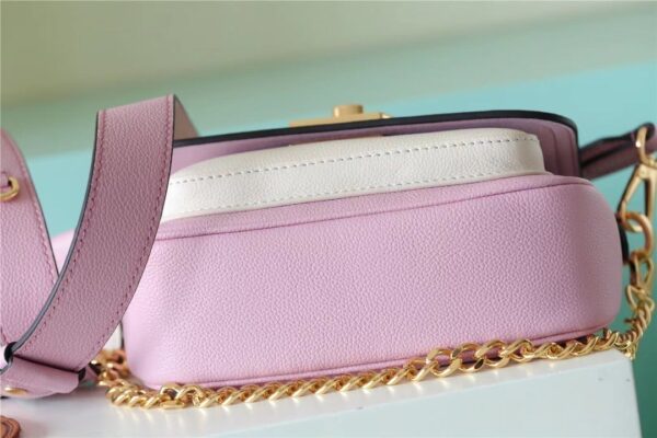 1:1 Replica Louis Vuitton LV Lockme Tender Pink Luxury Bag For Women -  7.5in/19cm