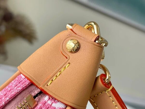 1:1 Replica Louis Vuitton LV Loop Since 1854 Jacquard Pink Luxury Bag For Wonmen M81166 - 9.1in/23cm