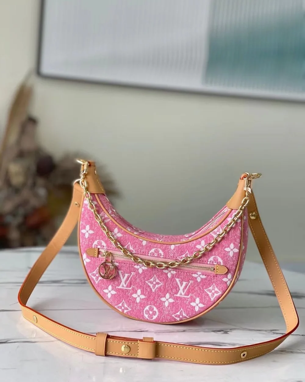 louis-vuitton-loop-since-1854-jacquard-pink-m81166