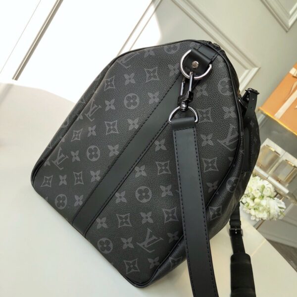 1:1 Replica Louis Vuitton LV Luggage Bag Monogram Black Unique Bag Unisex - 50cm