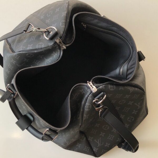 1:1 Replica Louis Vuitton LV Luggage Bag Monogram Black Unique Bag Unisex - 50cm
