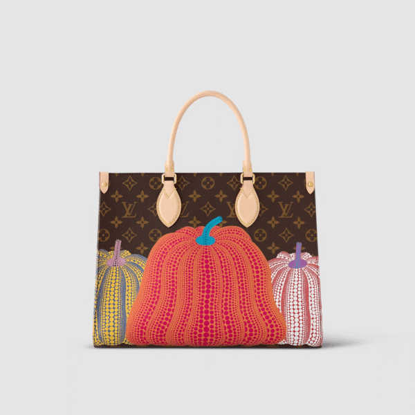 1:1 Replica Louis Vuitton LV LV x YK OnTheGo MM Brown Gorgeous Bag For Women M46466 - 13.8in/ 35cm