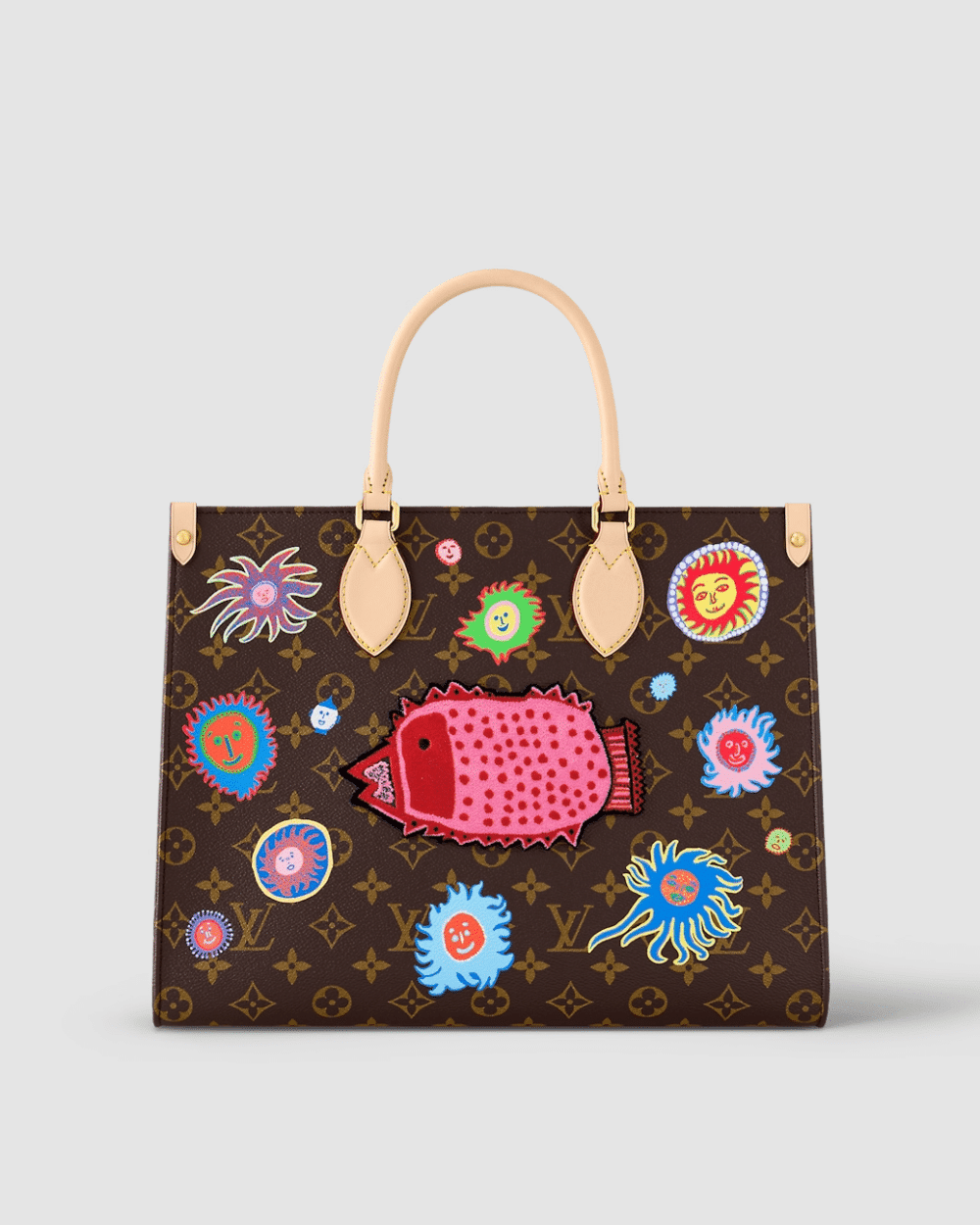 1:1 Replica Louis Vuitton LV LV x YK OnTheGo MM Alluring Bag For Women M46429 - 13.8in/ 35cm