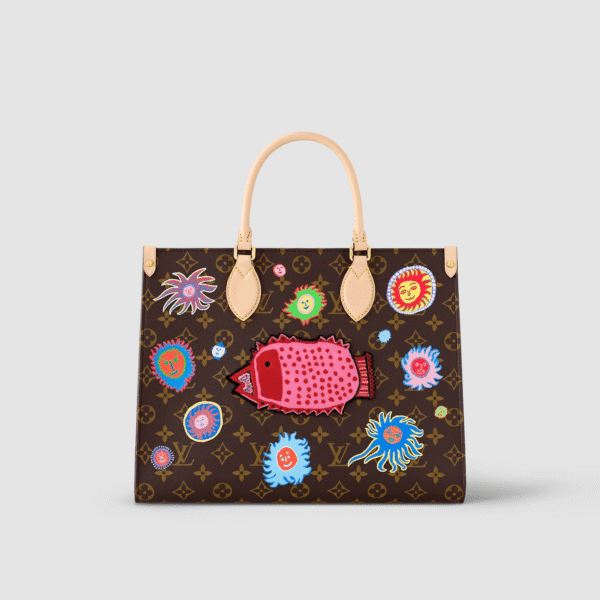 1:1 Replica Louis Vuitton LV LV x YK OnTheGo MM Alluring Bag For Women M46429 - 13.8in/ 35cm