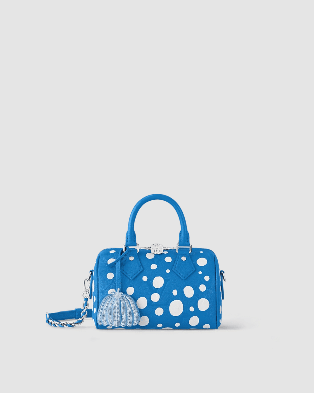 1:1 Replica Louis Vuitton LV LV x YK Speedy Bandoulière 20 Blue Exclusive Bag For Women M46425 -  8.1in/ 20.5cm