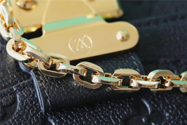 1:1 Replica Louis Vuitton LV Marceau Monogram Empreinte Leather Luxury Bag For Women M46200 - 9.6in/29.5cm