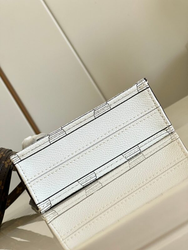 1:1 Replica Louis Vuitton LV MM Tote Bag White Luxury Bag For Women - 6.7in/17cm