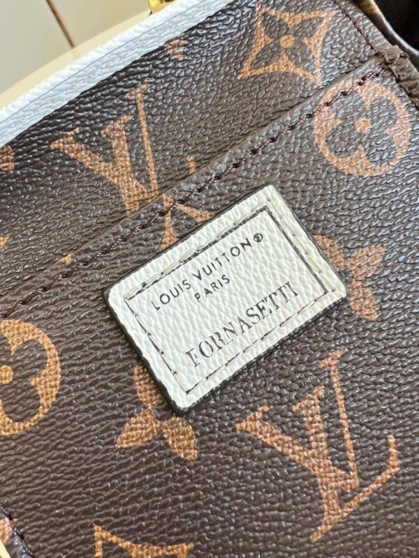 1:1 Replica Louis Vuitton LV MM Tote Bag White Luxury Bag For Women - 6.7in/17cm