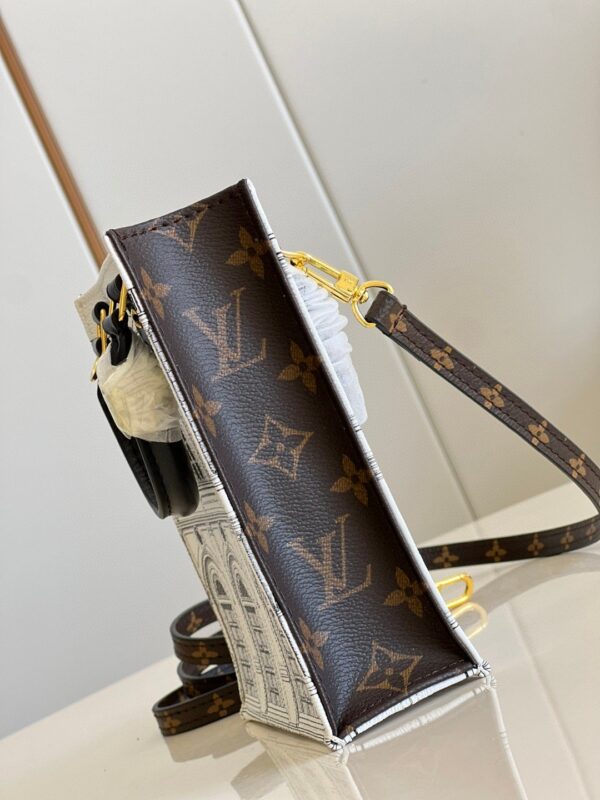 1:1 Replica Louis Vuitton LV MM Tote Bag White Luxury Bag For Women - 6.7in/17cm