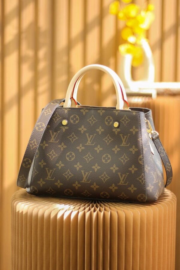 1:1 Replica Louis Vuitton LV Montaigne BB Monogram Canvas Luxury Bag For Women M41055 - 11.4in/29cm