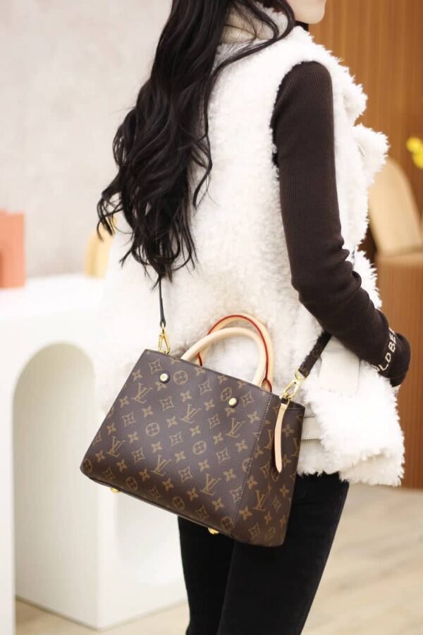 1:1 Replica Louis Vuitton LV Montaigne BB Monogram Canvas Luxury Bag For Women M41055 - 11.4in/29cm