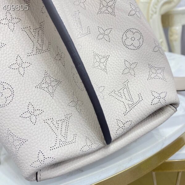 1:1 Replica Louis Vuitton LV Muria Bucket Bag Snow White Luxury Bag For Women M58483 - 9.8in/25cm