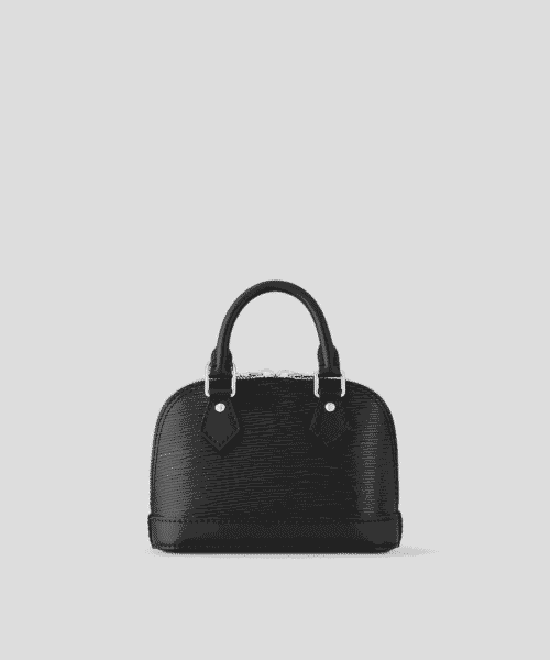 1:1 Replica Louis Vuitton LV Nano Alma Epi Leather Black/Orange/Green/Purple/Quartz Luxury Bag For Women M81945/M82404/M82403/M82402/M82411 - 18cm/ 3.1in