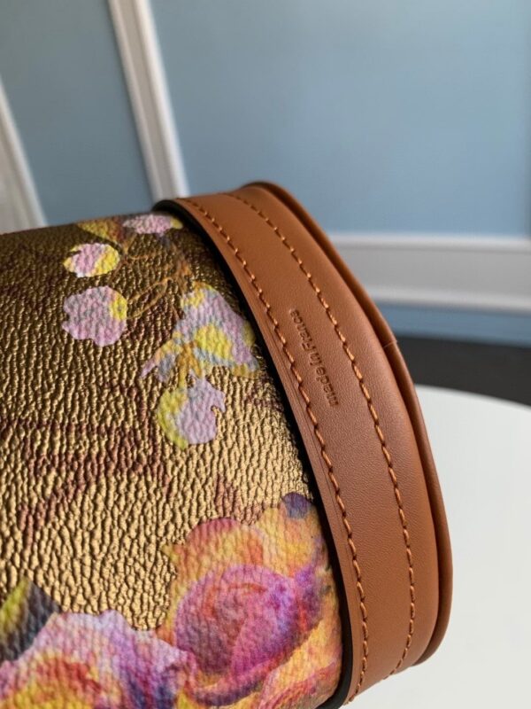 1:1 Replica Louis Vuitton LV Nano Bucket Gold Luxury Bag For Women M81724 - 6.7in/17cm