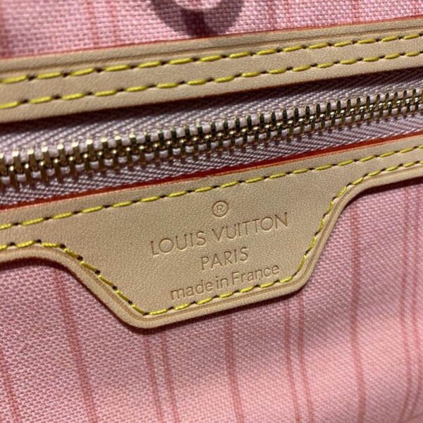 1:1 Replica Louis Vuitton LV Neverfull GM Damier Azur Canvas Luxury Bag For Women N41604 - 15.4in/39cm