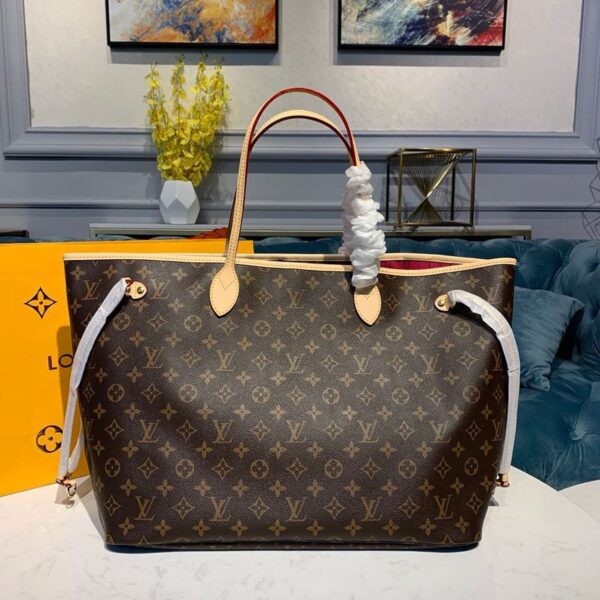 1:1 Replica Louis Vuitton LV Neverfull GM Monogram Canvas Luxury Bag For Women M41180 - 15.7in/39cm