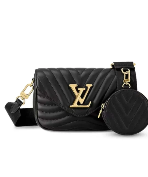 1:1 Replica Louis Vuitton LV New Wave Multi Pochette Luxury Bag For Women M56461 - 19cm / 7.5in