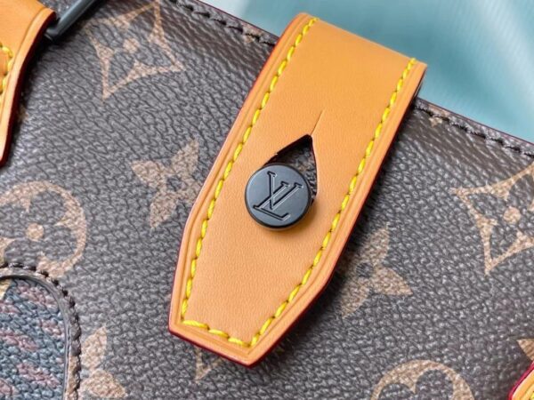 1:1 Replica Louis Vuitton LV Nigo Mini Damier Ebene And Monogram Canvas Luxury Bag For Women N40355 -35cm