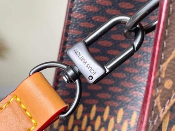 1:1 Replica Louis Vuitton LV Nigo Mini Damier Ebene And Monogram Canvas Luxury Bag For Women N40355 -35cm