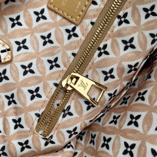 1:1 Replica Louis Vuitton LV OnTheGo MM Beige Essential Bag For Women M22975 - 35cm/ 13.8in